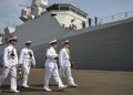 Kapal Perang Belanda HNLMS De Ruyter di Surabaya