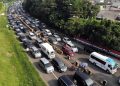 Kepadatan Jalur Puncak Bogor selama Libur Kenaikan Isa Almasih