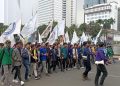 Rekayasa Lalu Lintas untuk Demo Hardiknas di DPR Kemdikti dan Istana