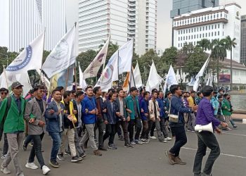 Rekayasa Lalu Lintas untuk Demo Hardiknas di DPR Kemdikti dan Istana