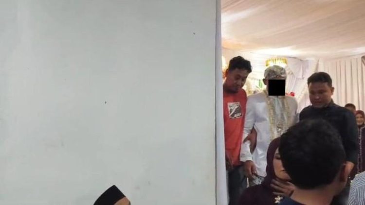 Maling Motor Ditangkap Polisi di Resepsi Pernikahan Garut