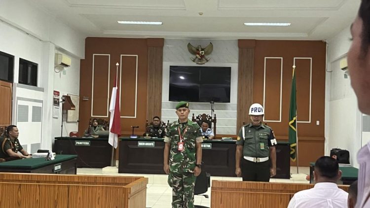Prajurit TNI Dihukum 10 Bulan Penjara Usai Aniaya Siswa SMP hingga Tewas