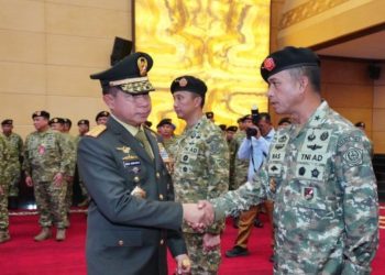 Brigjen Muhammad Nas Dilantik Jadi Kapuspen TNI oleh Panglima