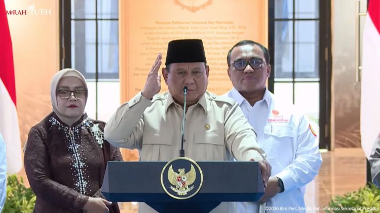 Prabowo Tampilkan Bantuan RI untuk Australia dan Pupuk dari Brasil