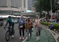 Waisak Tanpa CFD di Jalur Sudirman-Thamrin Jakarta 31 Mei