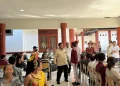 Momen Prabowo Santap Siang Bersama Siswa Sekolah Rakyat di Bali