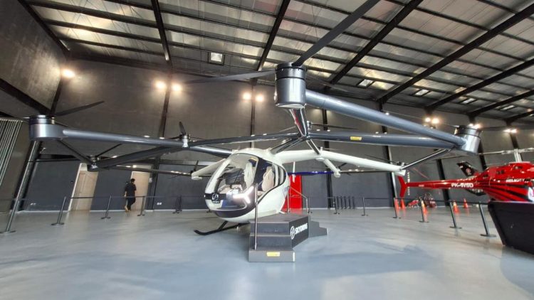 Helikopter Listrik Tanpa Pilot Siap Terbang di Indonesia