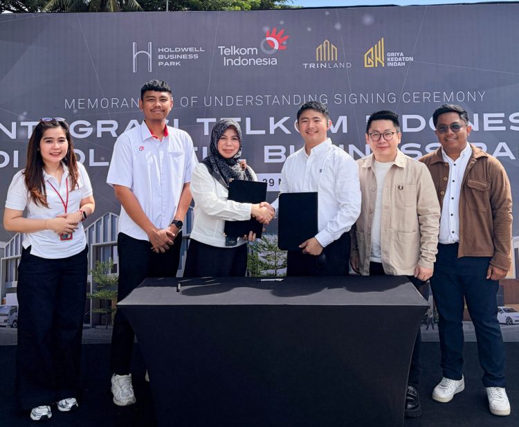 Pusat Bisnis Holdwell Kerjasama dengan Telkom Indonesia Untuk Infrastruktur Digital Kawasan Logistik