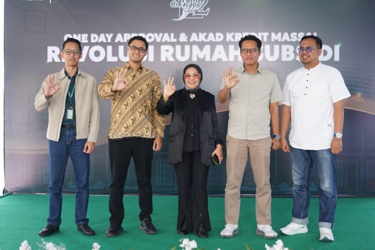Akad Kredit Massal Cluster Livana Park Berhasil, GCC2 Tawarkan Revolusi Rumah Subsidi