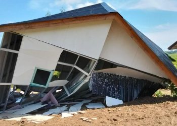 Angin Kencang Menghancurkan 58 Hunian Sementara Korban Banjir di Aceh Utara