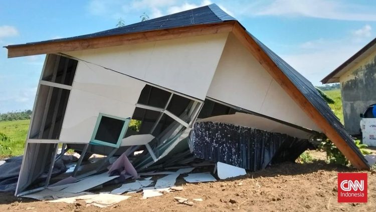 Angin Kencang Menghancurkan 58 Hunian Sementara Korban Banjir di Aceh Utara