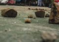 Polisi di Lampung Dilempari Batu saat Tangkap DPO Begal di Acara Pernikahan