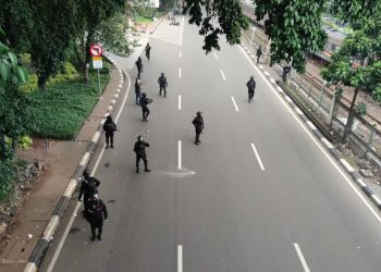 Polisi Kerahkan Intel untuk Mengalihkan Aksi Demonstrasi Mahasiswa di Bundaran HI