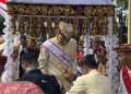 Safari ke Lampung, Jokowi Diberikan Gelar Adat Baginda Pemuka Bangsa