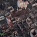 Puing Kebakaran Permukiman Padat di Kemayoran