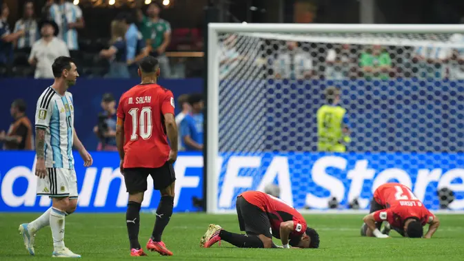 Tari Terakhir Messi dan Salah Berakhir dengan Ketegangan
