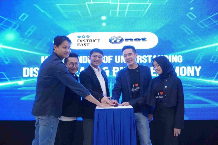District East Kerja Sama dengan BNET, Perkuat Infrastruktur Digital untuk Smart dan Green Living di Karawang