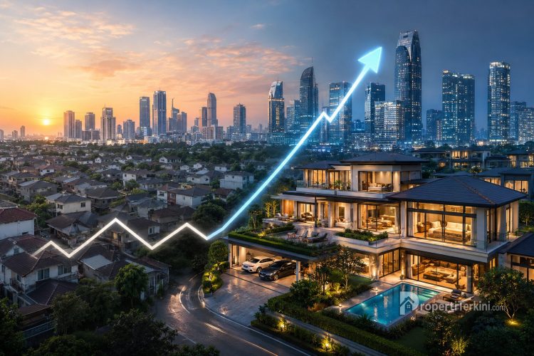 Pasar Properti Memilih, Harga Rumah Premium Naik 46,7% Secara Mendadak