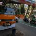 Truk Crane Terjebak di JPO Tendean Berhasil Dikeluarkan