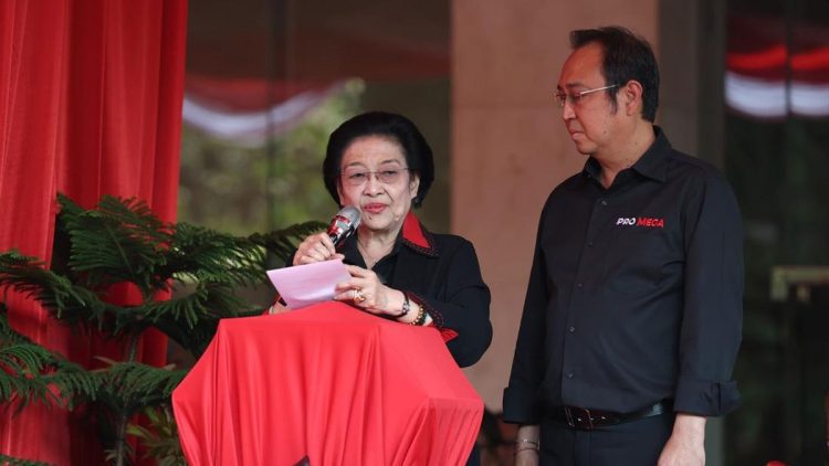 Monumen Kudatuli Diresmikan di Kantor DPP PDIP oleh Megawati