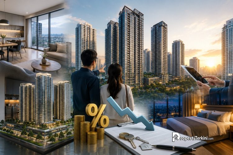 Suku Bunga Tinggi, Pasar Apartemen Jakarta Q2 2026 Bergantung pada Pembeli Real