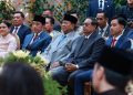 Nikahan Anak Boy Thohir, Prabowo dan Jokowi Duduk Bersama di Satu Meja