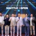 Reuni Taufik Hidayat dan Lin Dan di GBK, Pertandingan Ganda