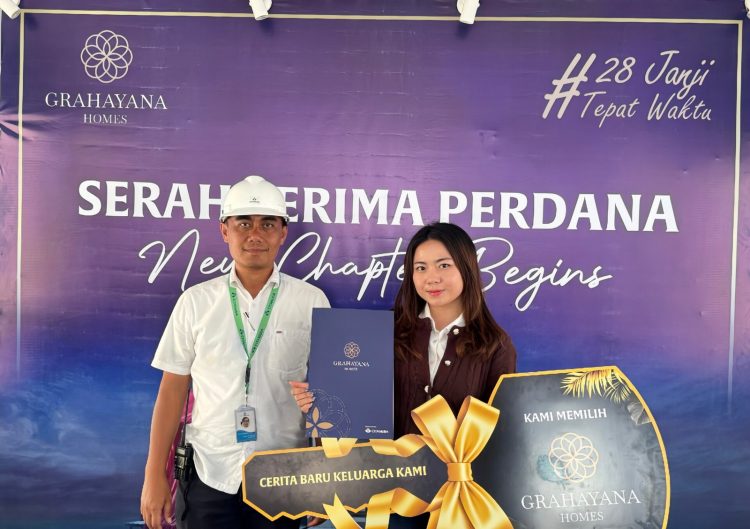 Serah Terima Tepat Waktu Grahayana Homes Capai Seratus Persen