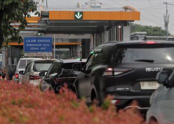 Tol Pejompongan-Slipi Ditutup karena Aksi Massa Kini Sudah Dibuka Kembali