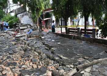 Tembok Pembatas Sekolah Dasar Roboh Timpa Peserta Jalan Sehat di Sleman, 10 Luka