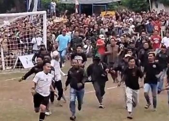 Suporter Serang Wasit Tarkam di Purbalingga Karena Tak Terima Keputusan