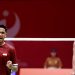 Pertandingan Final Tim Putra Indonesia Lawan China