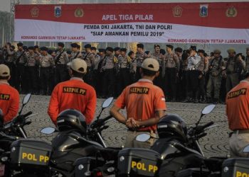 Aparat Gabungan Dikerahkan Kawal Aksi 29 September di Jakarta sebanyak 17.628 Personel