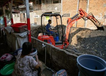 Anak Kali Krukut Ditata Mulai 2027 Selesai 2028