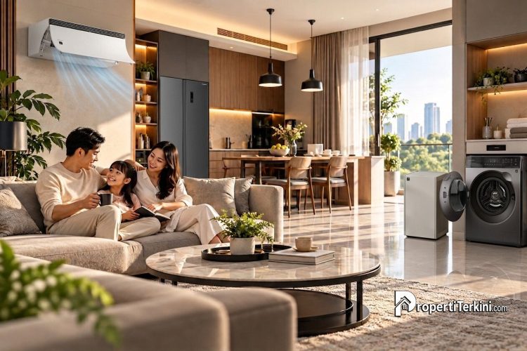 Hunian Modern dengan Desain Efisien dan Teknologi Canggih