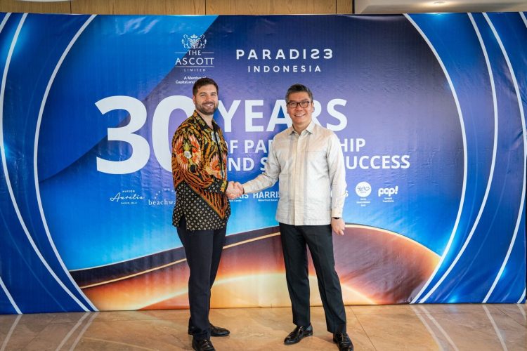 Kemitraan 30 Tahun Ascott dan Paradise Indonesia Diteruskan