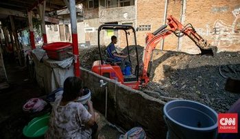 Anak Kali Krukut Ditata, Target Selesai 2028 Tanpa Penggusuran