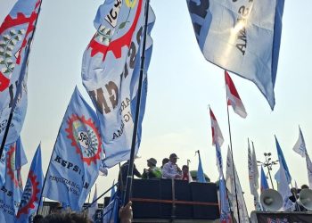 Buruh Ancang Demon Jelang Pengesahan RUU Ketenagakerjaan