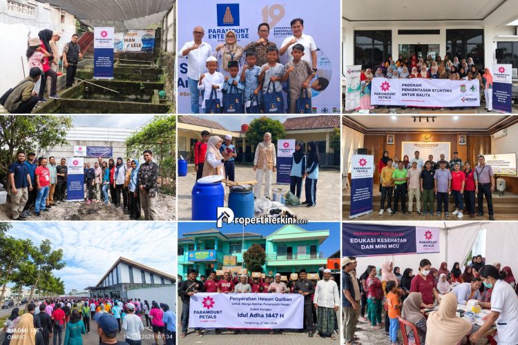 CSR Paramount Petals Tingkatkan Pemberdayaan Warga Curug Tangerang