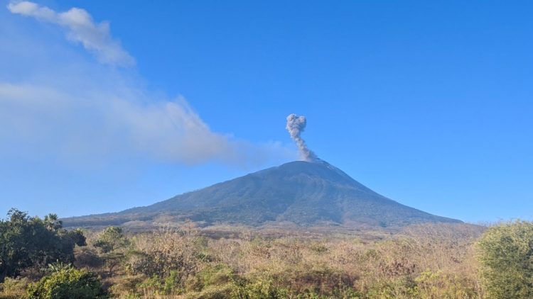 Ili Lewotolok Erupsi Empat Kali dalam 48 Jam, Kolom Abu Mencapai 600 Meter