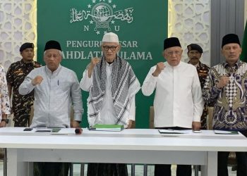 Gus Mus, JK, Ma’ruf Amin dan Istri Gus Dur dalam satu acara penting