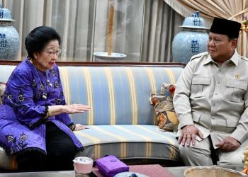 Prabowo Bertemu Megawati Untuk Mengungkapkan Duka Atas Wafatnya Guruh Soekarnoputra