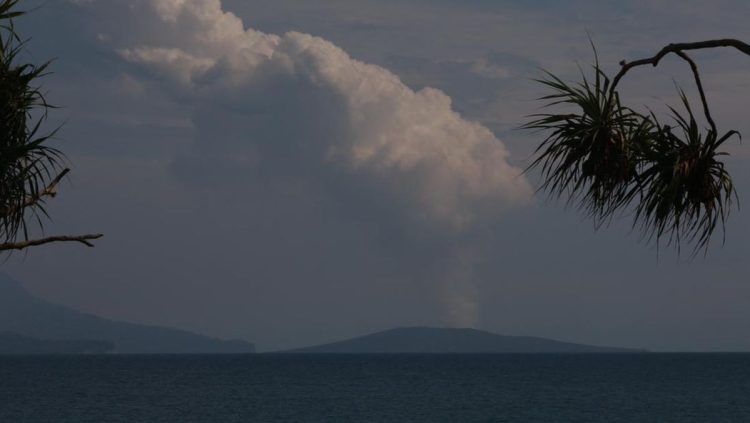Tinggi Gunung Anak Krakatau Pasca 2018 Belum Berpotensi Picu Tsunami