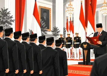 9 Pejabat Baru Hasil Reshuffle Kabinet Prabowo yang Dilantik