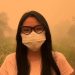 Langit Menguning Akibat Kabut Asap yang Makin Tebal