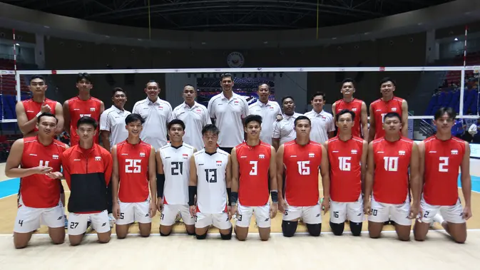 Timnas Voli Putra Indonesia Tempati Peringkat 12 di Asian Games 2026