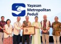 Filantropi Pendiri Metland Nanda Widya Menerima Penghargaan di Taiwan