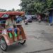 Momen Becak Listrik Beroperasi di Depok