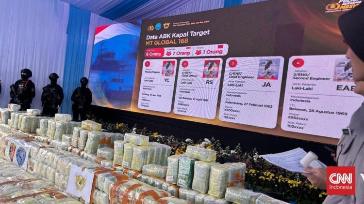 Pengungkapan Kronologi 1 Ton Ketamine Kapal MT Global 168