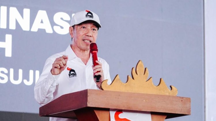 Bro Ron Sowan ke Solo Minta Jokowi Jadi Ketua Umum PSI